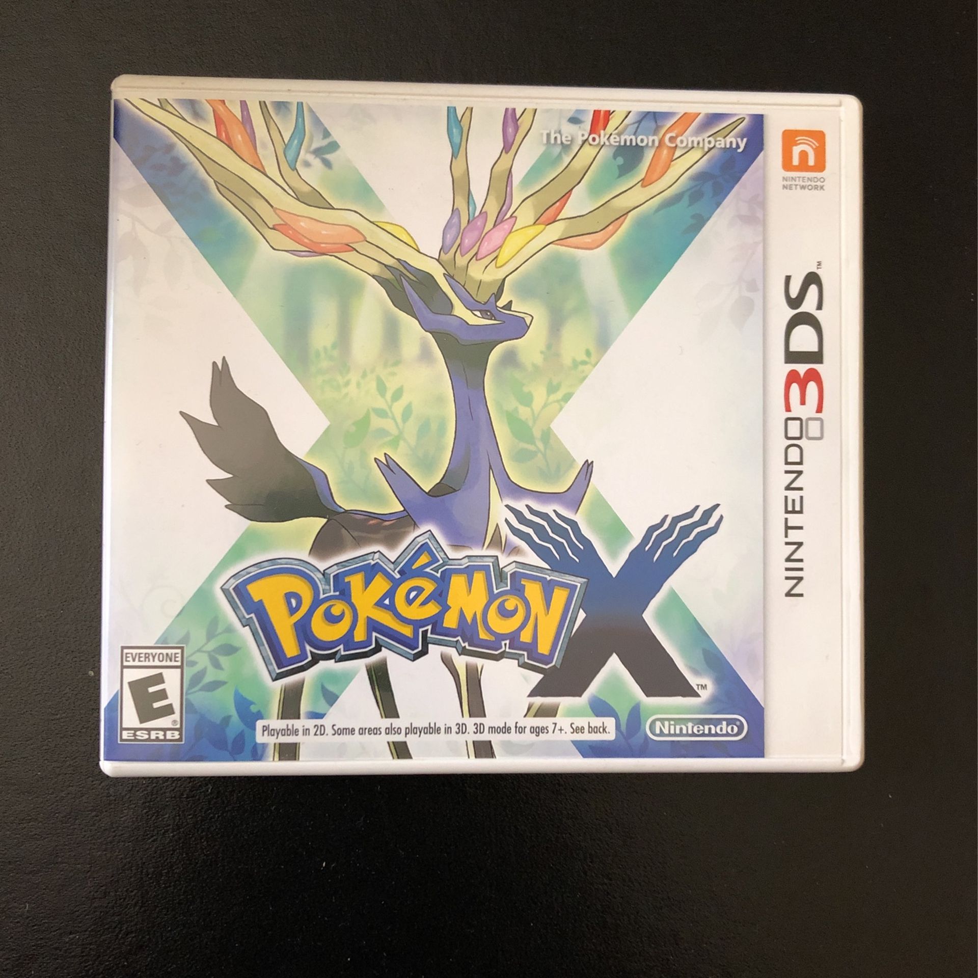 Pokémon x Nintendo 3D game. Used