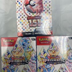Prismatic Evolutions Booster Bundle 