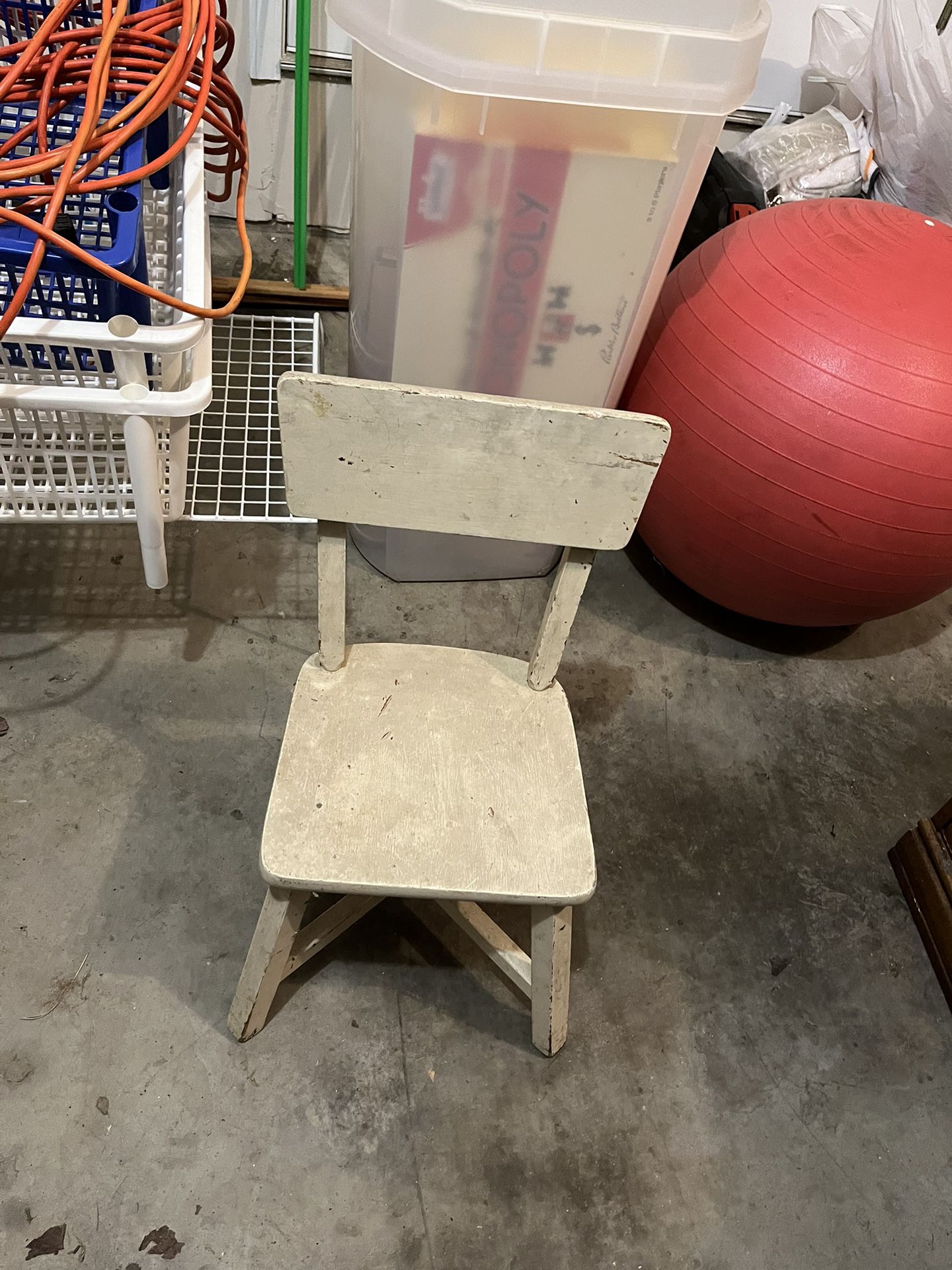 Child Size Wooden Chair