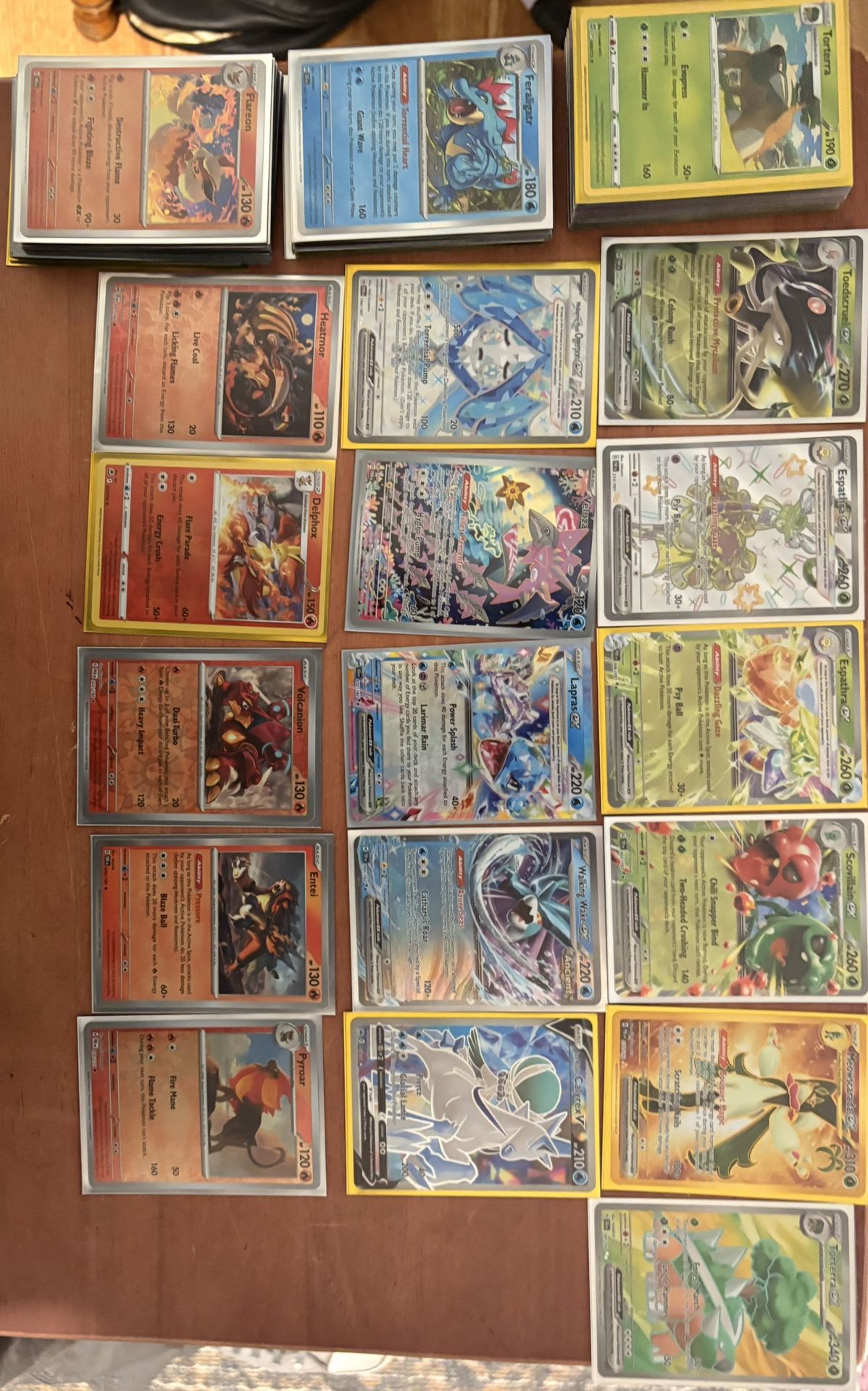 Pokémon Cards Sleeved 