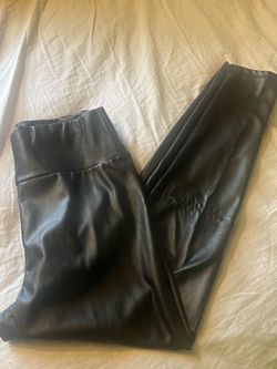 Zara used faux leather leggings