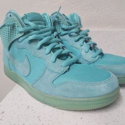 Nike Dunk High CMFT Light Retro Size 10.5 Mens Teal