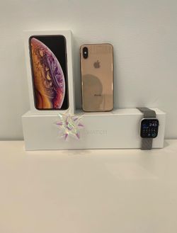 Apple watch and Iphone XsMax bundle.