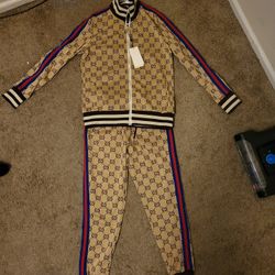 gucci grey tracksuit