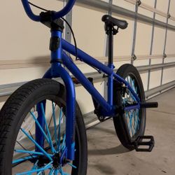 Blue BMX Bike 20 Inch Wheels