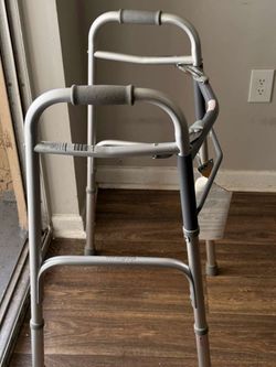 Aluminum Folding Walker with Foam Handles