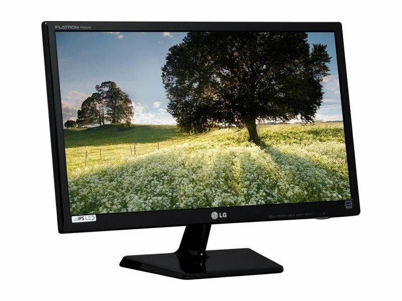 LG LGE-IPS234W-PN Black 23" 14ms HDMI Widescreen LED Monitor 250 cd/m2 5,000,000:1 IPS Panel