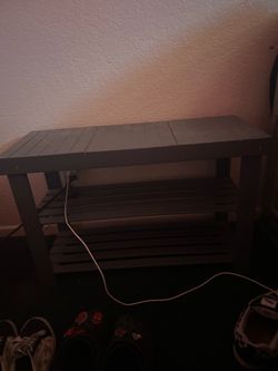 Grey shelf