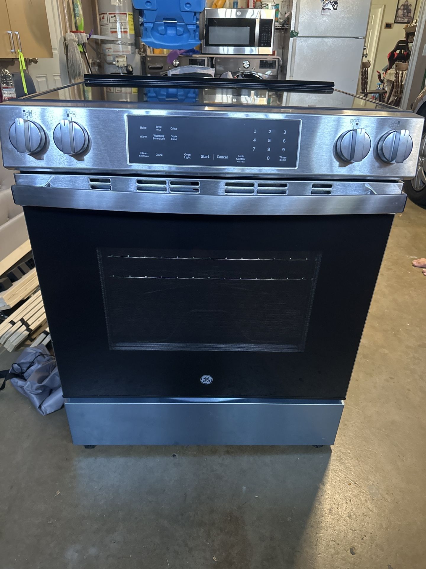 Ge Electric Stove And Microwave