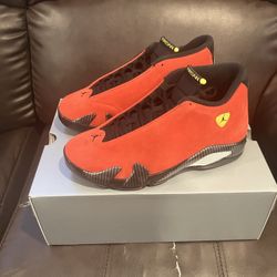 Nike Air Jordan 14 Retro Ferrari Size 9