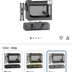 Noah & Paw Collapsible Dog Crate 36 Inches, XL Dog Crate for XL, Large Medium Breed, Travel Kennel for Car, Includes Pet Mat for Pet Cage, 2 Storage P