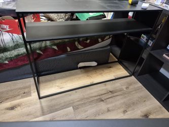 Black Metal Side Table