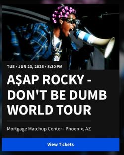 ASAP ROCKY CONCERT