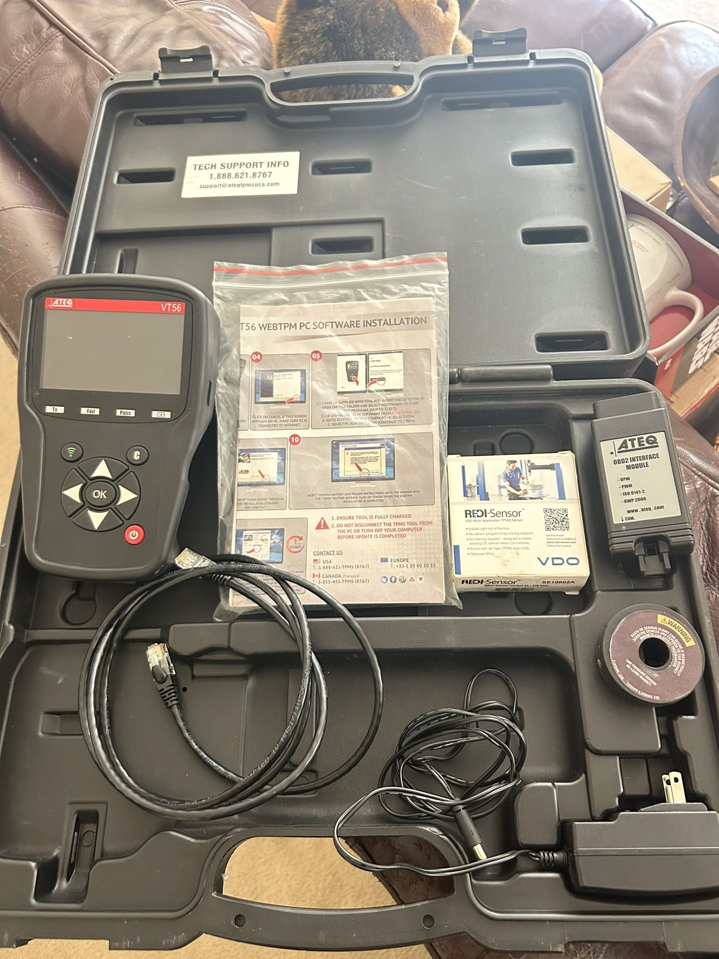 ATEQ TPMS VT56 PROGRAMMING TOOL KIT — LAST UPDATE 1/1/2022