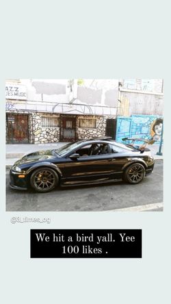 2g DSM Mitsubishi Gsx Doors Trunk Custom Painted Black