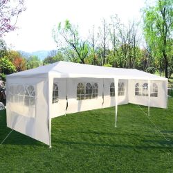 New In Box 10 ft. x 30 ft. White Canopy Heavy-Duty Gazebo