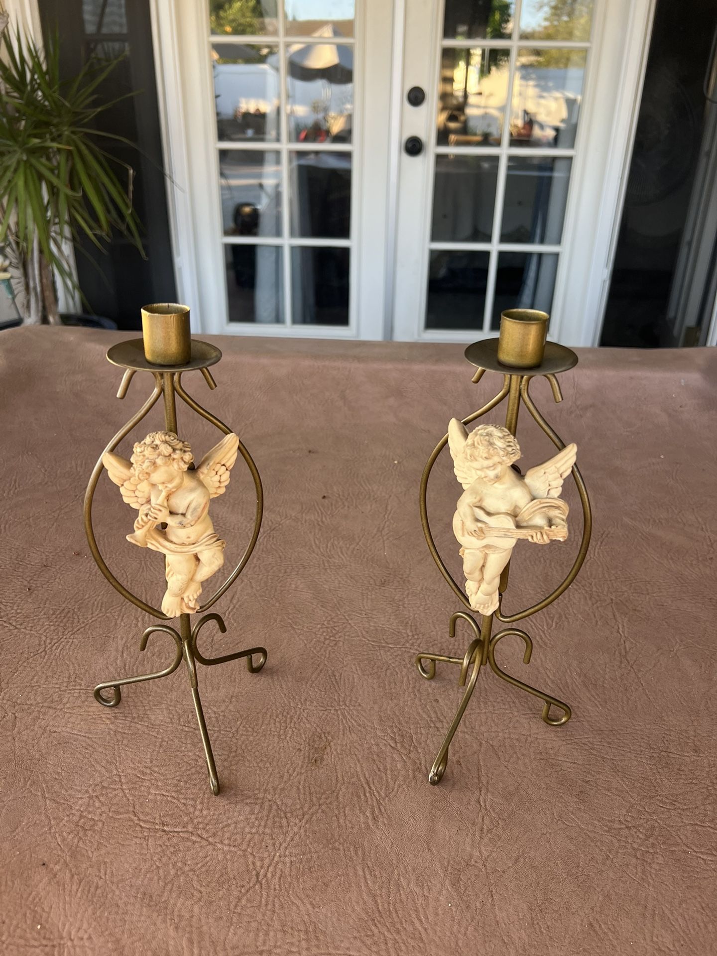 Cherub Candle Holders