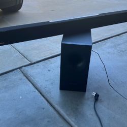 Samsung TV Sound Bar with Subwoofer