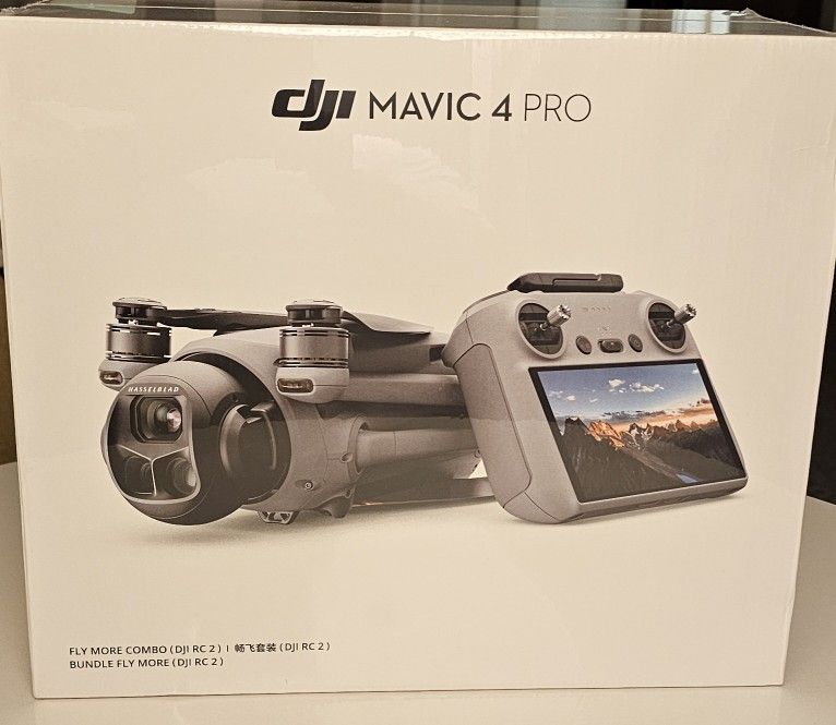 DJI Mavic 4Pro FlyMore Combo w/RC2