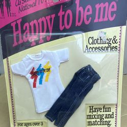 New Happy To Be Me Doll Outfit 1991