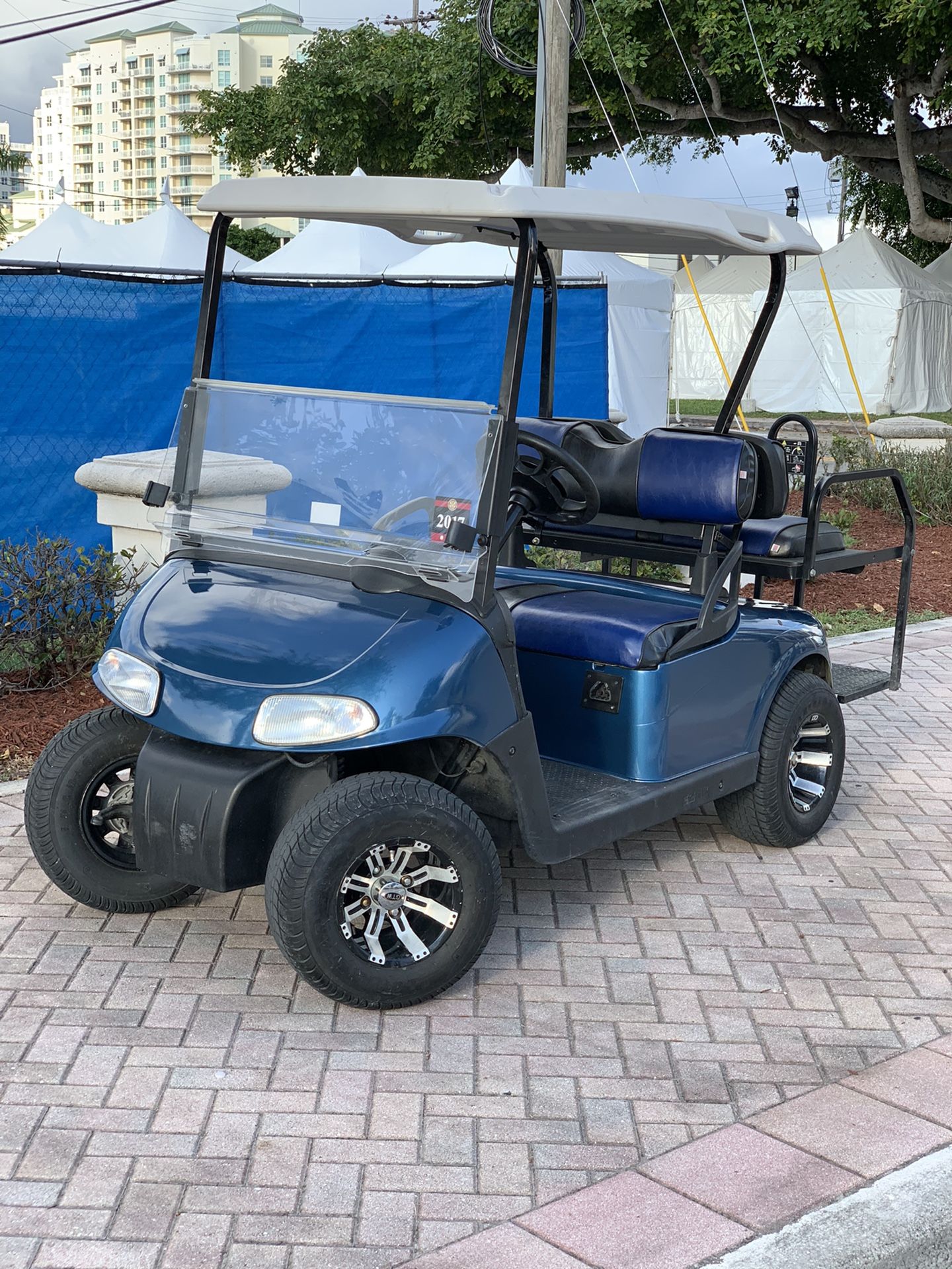 Golf cart new batteries/ high speed code 25 mph