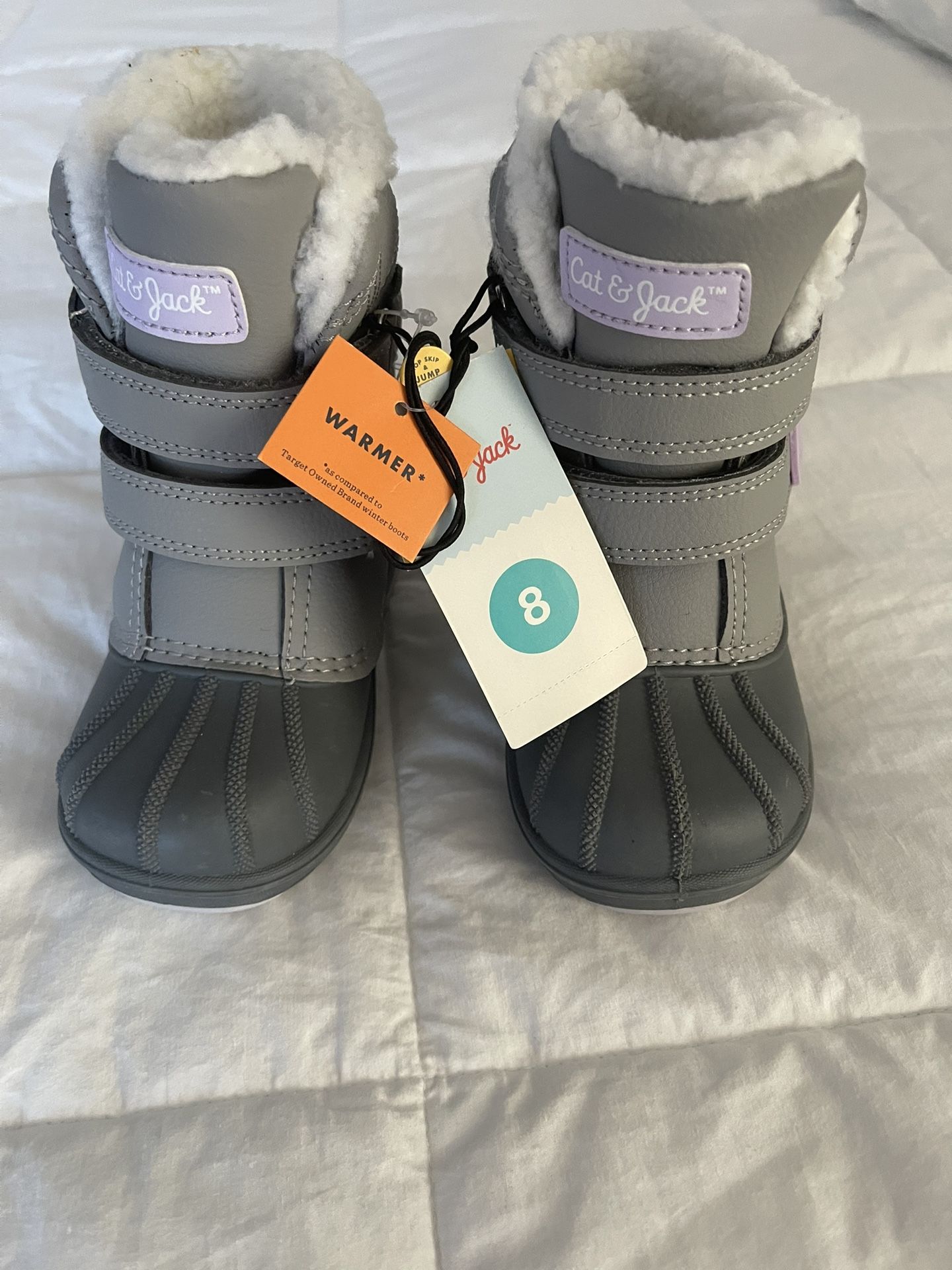 Kids Snow Boots Size 8 Waterproof