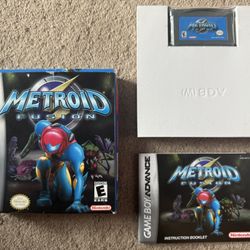 Metroid Fusion - Nintendo Game Boy Advance Complete CIB Tested Sell/Trade