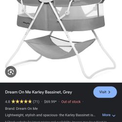 Mosquito Net Cover Baby Bassinet Bug, Pet, Smoke Free Home