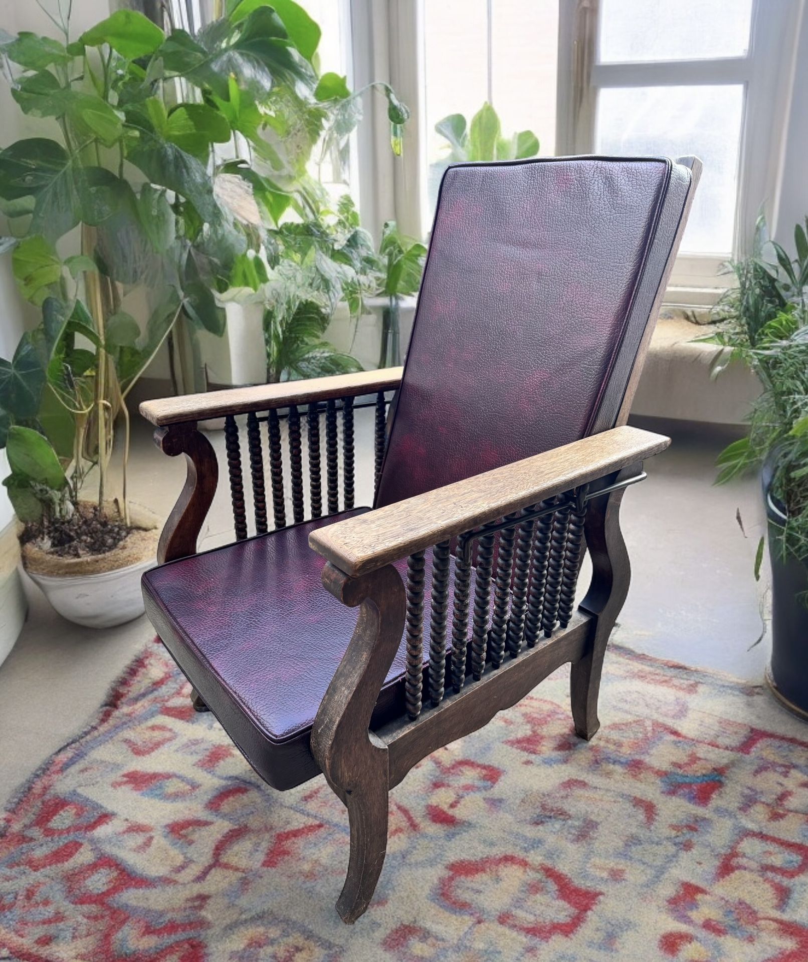 Antique Recliner Chair