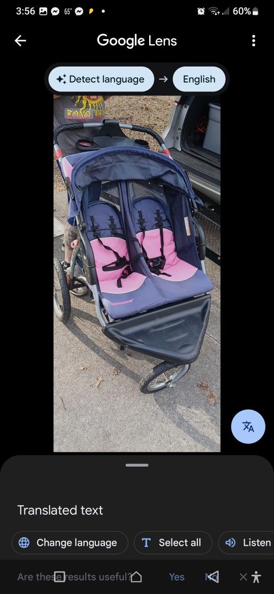 Double Jogger Stroller