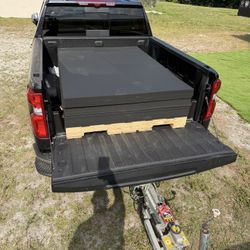 Brand New Black Gym Mats 3/4 inch thick 100lbs each.