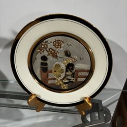Decoration oriental plate art piece