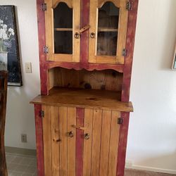 Rustic Hutch - Cabinets 