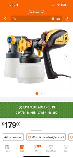 Wagner paint sprayer