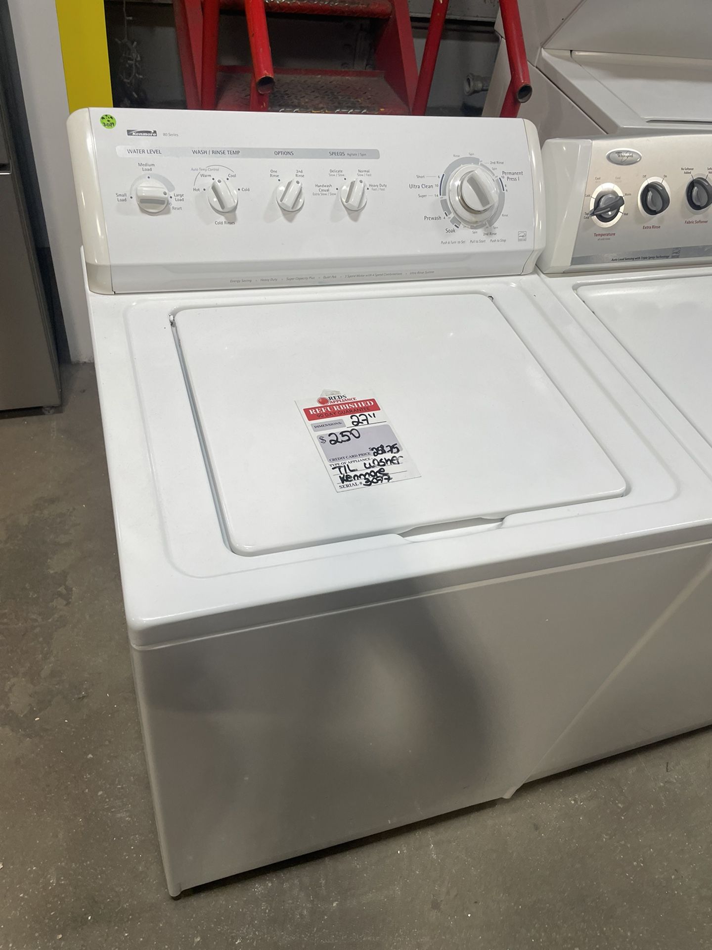 Top Load Washer Whirlpool