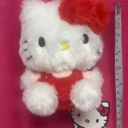 Mini Fluffy Hello Kitty Plushie 