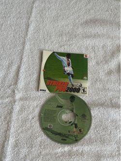Sega Dreamcast Striker Pro 2000 game