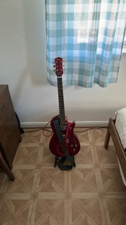 Vintage 1999 Gretsch Red Sparkle Jet Electric  Guitar