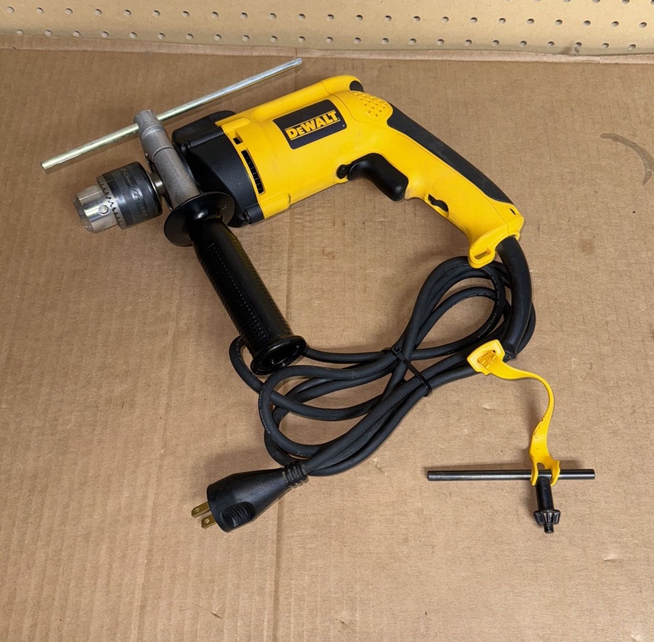DEWALT 7.8 Amp Corded 1/2 in. Variable Speed Reversible Hammer Drill
