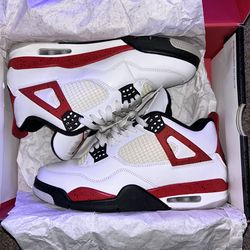 Jordan 4s red cement