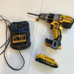 Dewalt 1/2” Hammerdrill drill Cordless 20v  DCD996 Battery Charger All Good Working Order $85 Cash In Ontario 91762