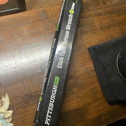 Pittsburgh 3/8 Click Type Torque Wrench New