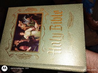 1960s antique Bible rare great condition king James version