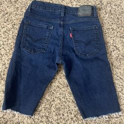 Levi Strauss & Co 510 Super Skinny 14REG 27W 27L (cut off)