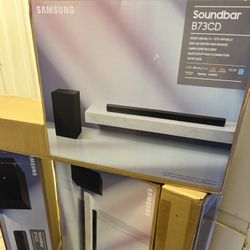 Samsung (HW-B73CD) – 5.1 Channel Soundbar System | Dolby Digital, Wireless Subwoofer, Adaptive Sound Etc.