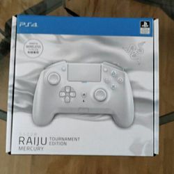 PS4 Controller - Razer Raiju Tournament Edition(Mercury White)