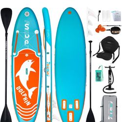 Inflatable Paddle Boards Stand Up, Wide Stable with Premium SUP Board Accessories (NEW IN BOX)