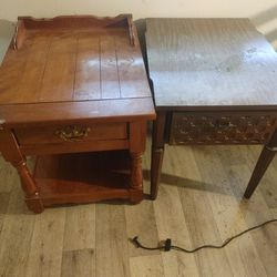 Antique end Tables
