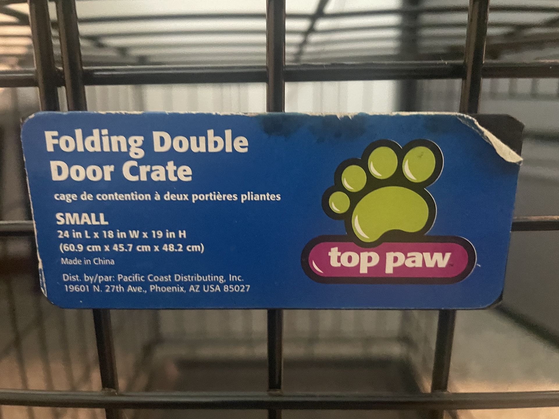 Small Dog Crate Double Door