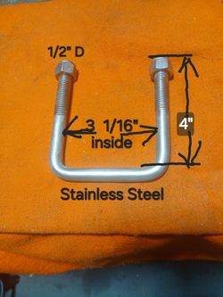 Stainless Square U Bolts
